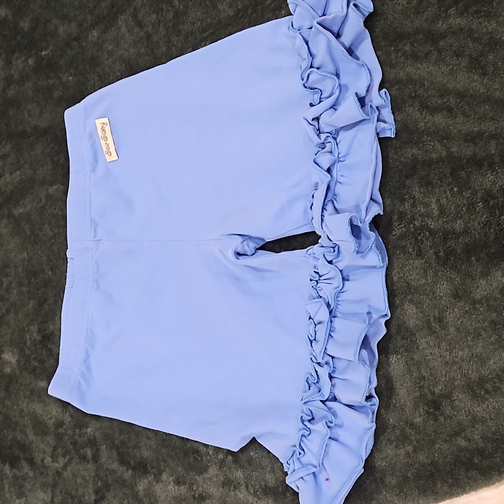 Sew sassy purple short for girls